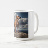 Élégante Mug de café Rhodesian Ridgeback (Devant droit)