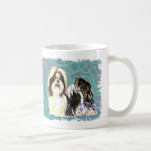 Elégante Mug de café Shih Tzu (Droite)