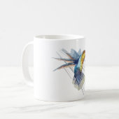 Élégante Mug en céramique de colibri (Devant gauche)