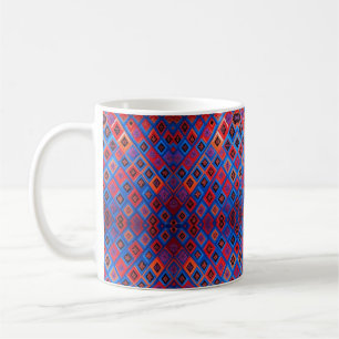 Elégante Mug en céramique Zigzag