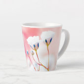 Élégante Mug en latte rose (Angle droit)