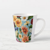 Elégante Mug Florale - Parfait pour chaque occasio (Droite)