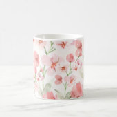 Élégante Mug florale rose (Centre)
