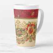 Elégante Mug Latte de Noël ! (Angle droit)