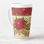 Elégante Mug Latte de Noël ! (Angle gauche)