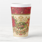 Elégante Mug Latte de Noël ! (Devant)