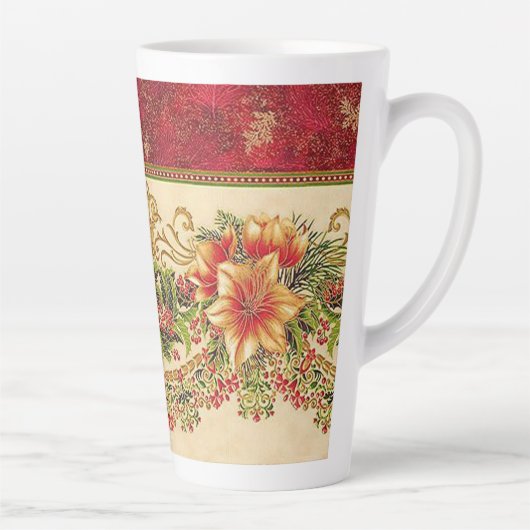 Elégante Mug Latte de Noël ! (Droite)