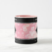 Elégante Mug Mariage du 2ème Rose Quartz (Centre)