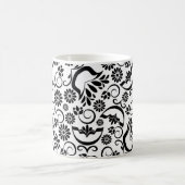 Elégante Mug noir et blanc (Centre)