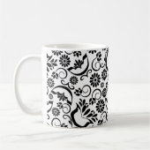 Elégante Mug noir et blanc (Gauche)
