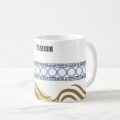 Elégante Mug Or- TA KANA (Devant droit)