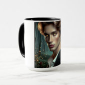 Elégante Mug Vampire - Belle Conception Vampire (Devant gauche)