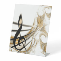 Elegante muzieknoot