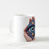 Elegante Mystic Third Eye Cup Koffiemok (Voorkant links)