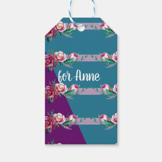 Elegante naam cadeau Label Cadeaulabel (Voorkant)