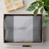 Elegante naam en monogram belettering (of andere t tissuepapier (Geschenk)
