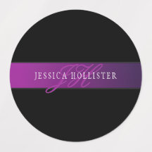 Elegante naam & Monogrammed Initiaal/s