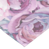 Elégante nappe d'aquarelle violet décor maison (Angle)