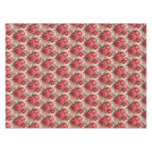 Élégante nappe de roses rouges (Devant (Horizontal))