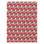 Élégante nappe de roses rouges (Devant)