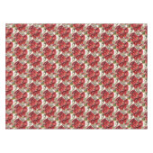 Élégante nappe de roses rouges (Devant (Horizontal))