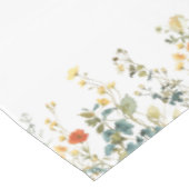 Élégante nappe Fleur sauvage (Angle)