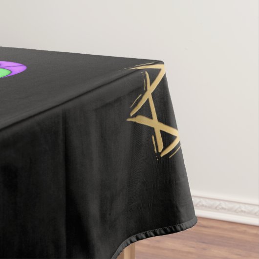 Élégante nappe Hanoukka Chanukah (In Situ)