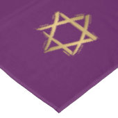 Élégante nappe Hanoukka Chanukah (Angle)