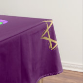 Élégante nappe Hanoukka Chanukah (In Situ)