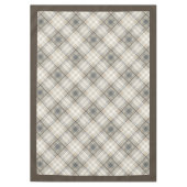 Élégante nappe neutre Style géométrique propre (Devant)