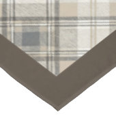 Élégante nappe neutre Style géométrique propre (Angle)