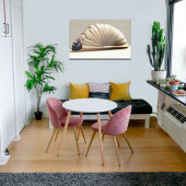 Elegante Nautilus spiraalmuurkunst Canvas Afdruk