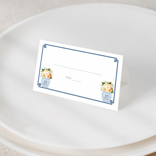 Elegante Navy Blue Burnt Sinaasappel Fall Wedding