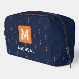 Elegante Navy Blue Toilettas voor Heren/Vader Toilettasje