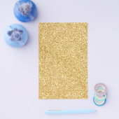 Elegante nepgoud glitters flyer (Enkel)