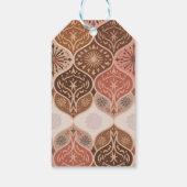 Elegante Nikkah islamitische bruiloft Bedankt Favo Cadeaulabel (Achterkant)