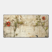 Élégante note florale d'amour vintage (Recto)