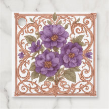 Elegante Nouveau Bloemenboog bruiloft