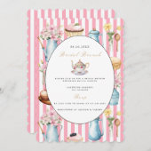 Élégante Nuptiale Brunch Nuptiale Invitation Douch (Devant / Derrière)