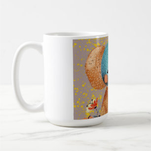 Elegante Olifant in het Wild Koffiemok