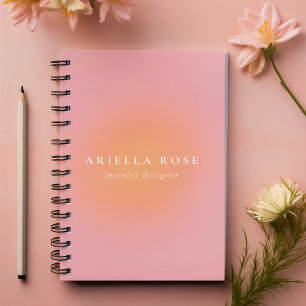 Élégante Ombre Blush Rose Feminine Girly