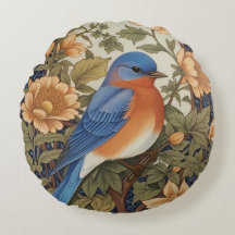Elegante Oosterse Bluebird William Morris Geïnspir