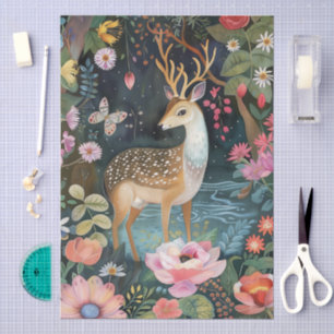 Elegante Oosterse Tuin Thema Decoupage Crafting Tissuepapier