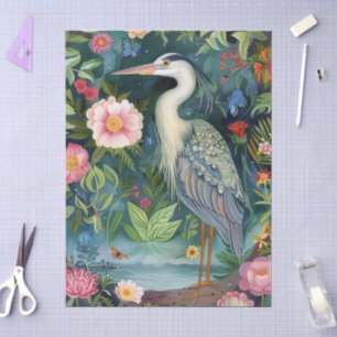 Elegante Oosterse Tuin Thema Decoupage Crafting Tissuepapier