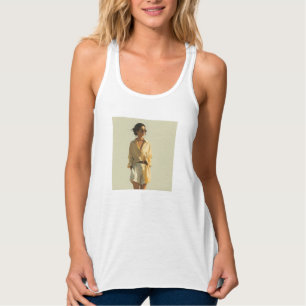 Elegante op maat gemaakte voeg je eigen foto toe d tanktop
