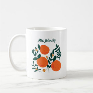 Elegante Oranje Bries Koffiemok