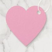 Elegante Orchidee Bloeit Letter Initialen Monogram Bedankjes Labels (Achterkant)