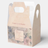 Elegante ouderwetse diamanten bruiloft gunst box bedankdoosjes (Geopend)