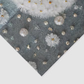 Elegante paardenbloem dromen, gemengde media tissuepapier (Detail)