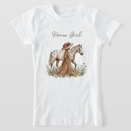 Elegante paardenliefhebber  t-shirt